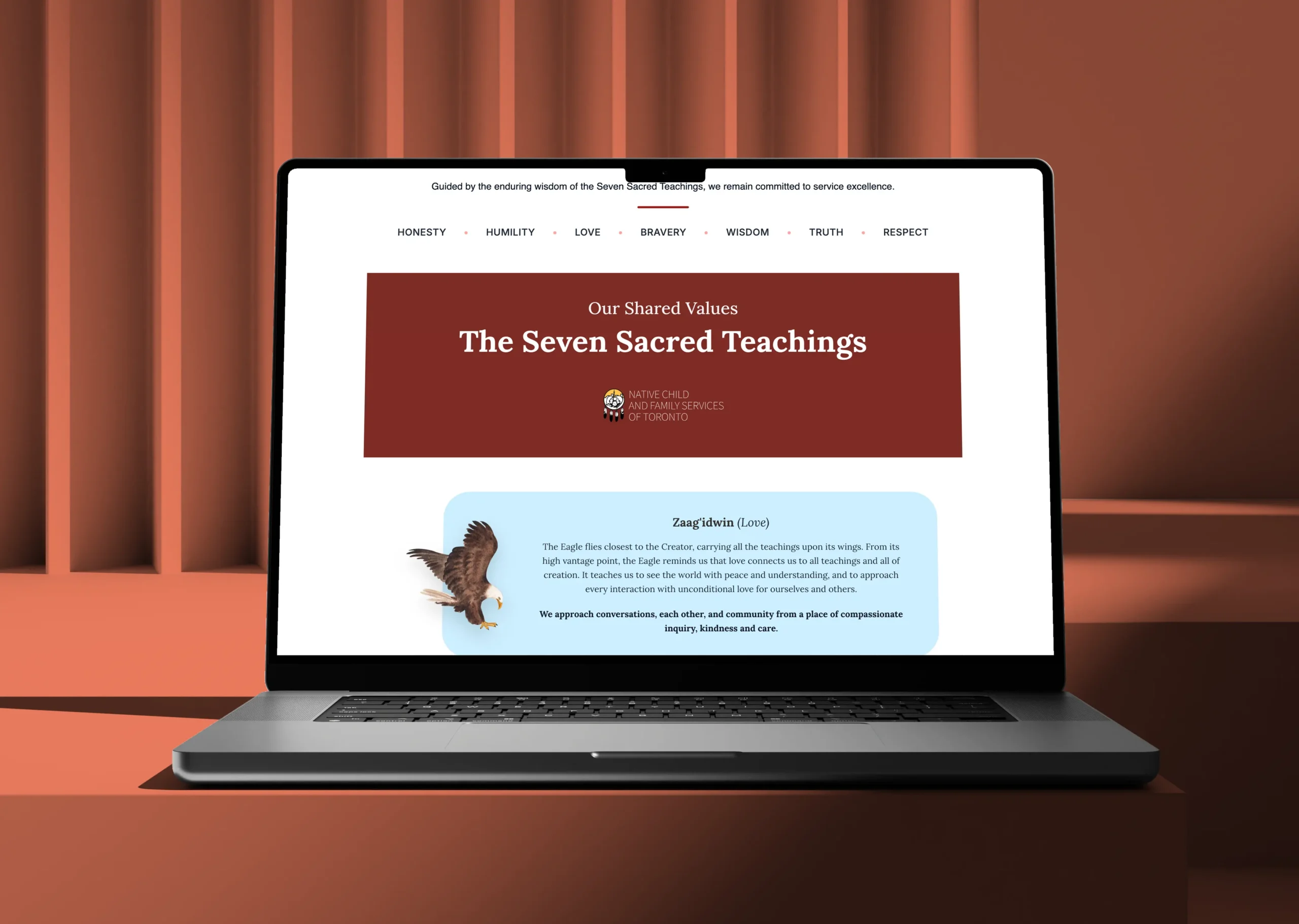 Native Child Website Preview